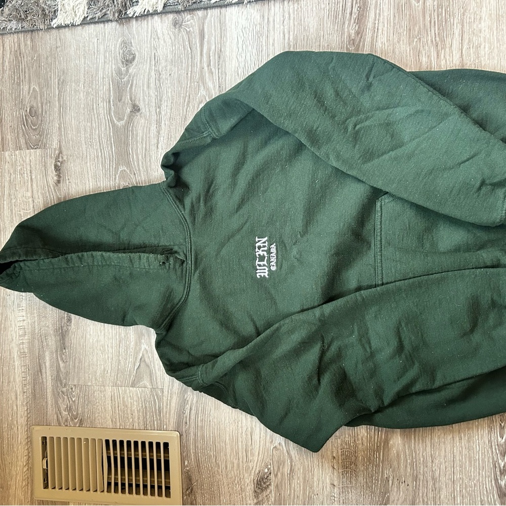 Wlkn Green hoodie